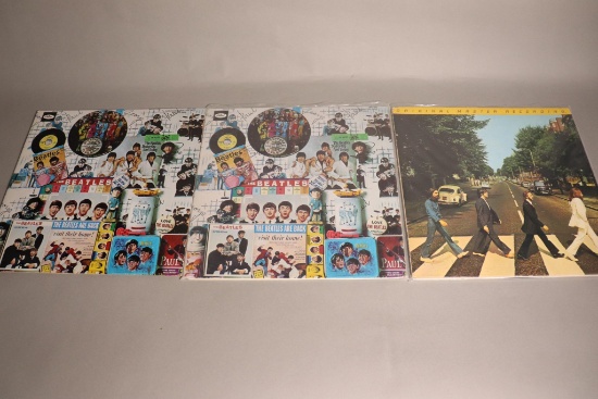 3 Vintage Beatles LP Records, Collectors Item, Abbey Road