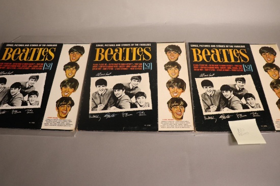 3 Vintage Beatles Records, The Fabulous Beatles