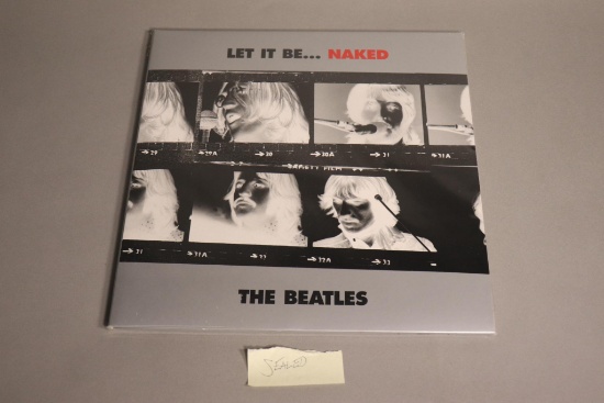 Vintage Beatles Record Let It Be...Naked
