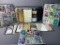 Group of Sports Cards & Collectable 22 k Gold Super Bowl Tickets Album