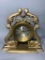Vintage Ship's Time Clock with Serpents