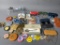 Vintage Glasses, Buttons, Make Compact Cases, Military Buttons, 7 Up Bottle Opener & More