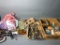 Aprons, Wall Hangings, Antique Utensils, Tin Toy & More
