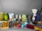Collector Spoons, Flatware, Pottery, Vases, Salt & Pepper Shakers