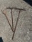 (3) Antique Rakes
