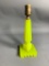 Antique Yellow Glass Lamp