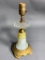 Slag Glass Lamp