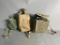 Vintage Military Equipment including Radio Set & Gas Mask