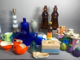 Atlas Hazel Chevron & Japanese Ironstone Pitchers, Mrs. Butterworth Syrup Bottles, MCM, S+P Shakers+