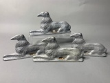 Greyhound Dog Fence Toppers