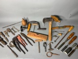 Early Woodworking Tools - Chisels, Brace & More