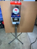 Mobilgas Coin Operated Candy Machine