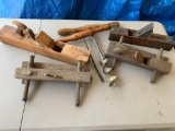 Group of Antique Tools-Planers & Augers