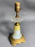 Slag Glass Lamp