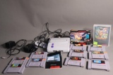 Super Nintendo Game System with Games & Controllers