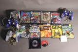 Large Lot of Nintendo GameCube Games, Controllers