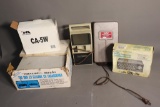 Vintage Realistic CB Radio in Box and Other Vintage Electronics