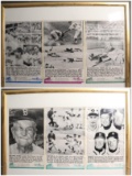 Framed Baseball Posters News Hi-Lites Timely Events