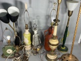 Great Group of Antique/Vintage Lamps