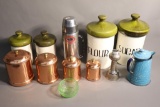 Retro Canister Sets, Blue Enamel, Thermos and More