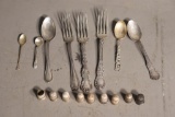 Antique & Vintage Sterling Silver Thimbles & Serving Pieces