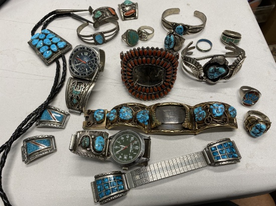 Jewelry, Native Am. Art, Sewing Machines, Sports +