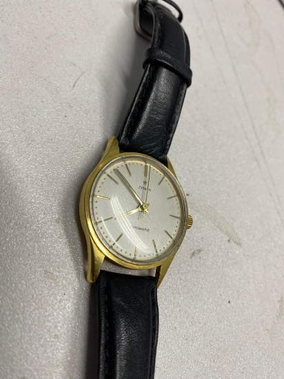 Vintage Swiss Zenith Watch with 18k Gold Case