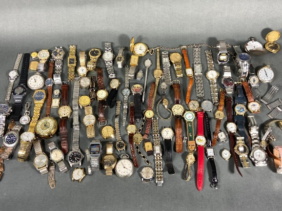 Large Lot of Vintage Watches