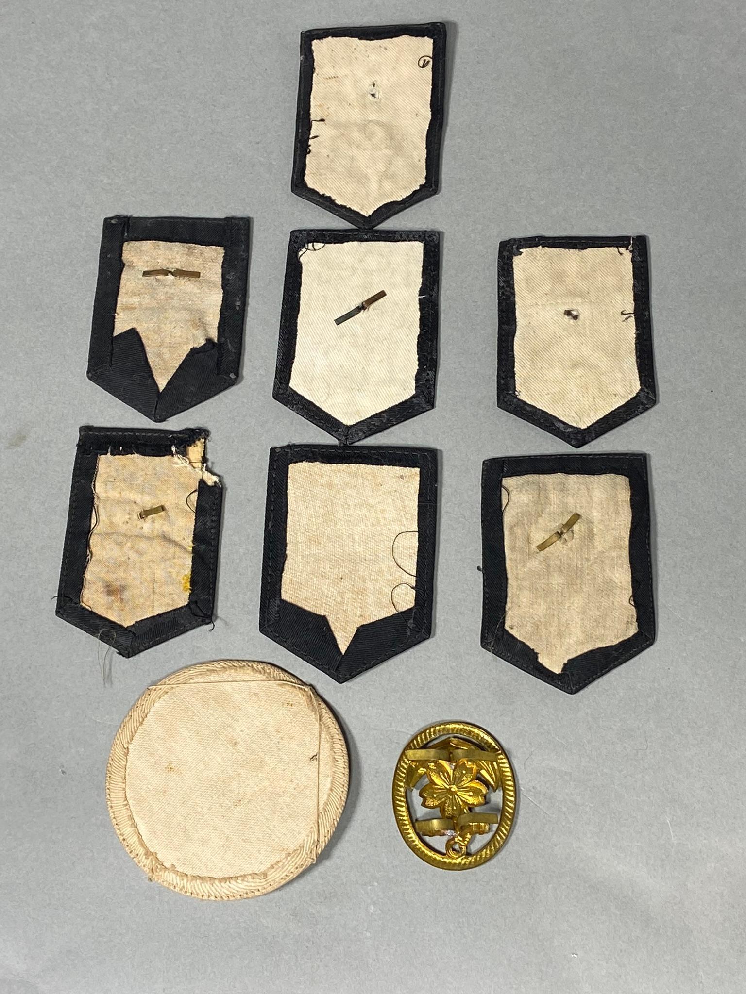 WWII JAPANESE NAVY RANK INSIGNIA & PIN LOT | Proxibid