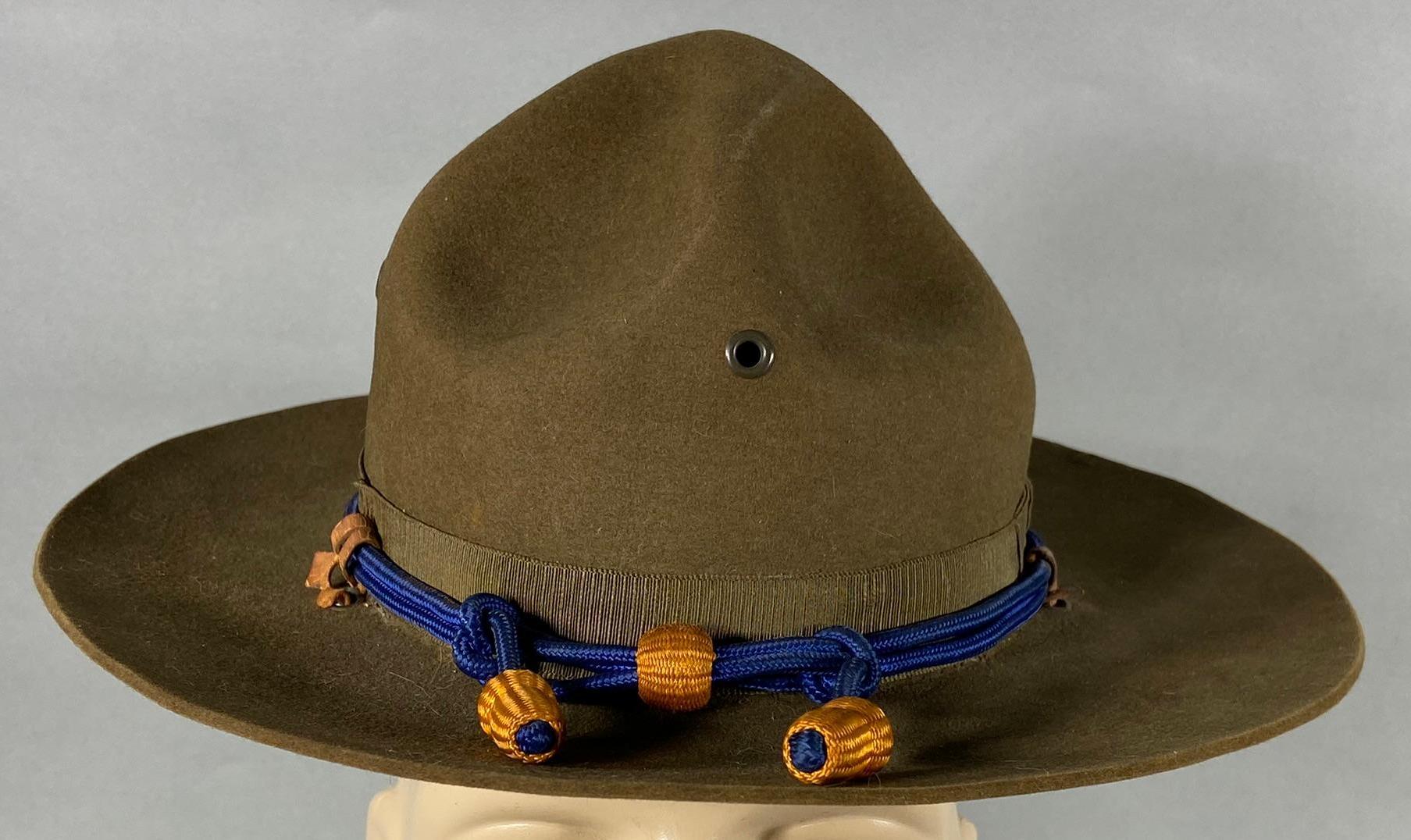WWII 1930S ARMY AIR CORPS CAMPAIGN HAT HAT CORD Proxibid