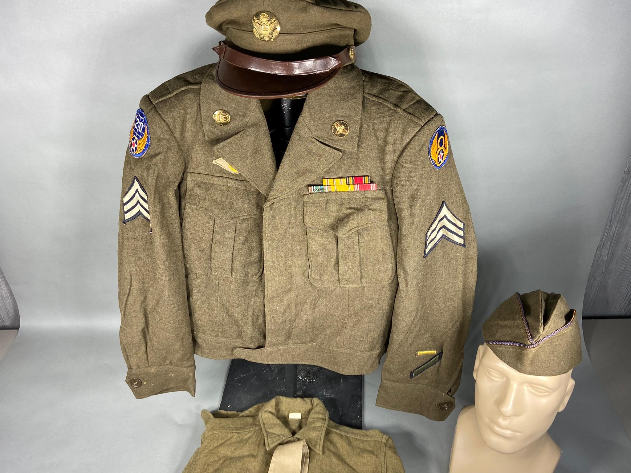 WWII US AAF IDED 8TH - 20TH AIR FORCE UNIFORM | Proxibid
