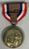 1908 CUBAN PACIFICATION NAVY MEDAL NUMBERED 1675