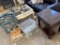 Coffee Table, Basket, Glass, Suitcase, Lamp Table