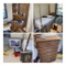 Room Contents Lot - Bed, Secretary Desk, Dresser and More