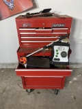 Craftsman Tool Box with Contents Tools, Buck Knife
