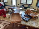 Longaberger Items and Other Decorative Pieces