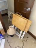 Folding Tables, Dog Gate, Lamp