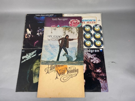 7 Vintage LPs featuring Bob Seger, Neil Young and More!
