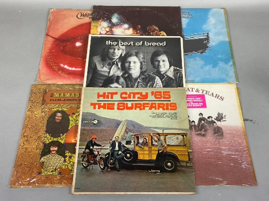 7 Vintage LPs featuring Wild Cherry, The Best of Bread and More!
