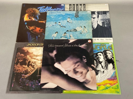 6 Vintage LPs featuring Sting, Elton John and More!