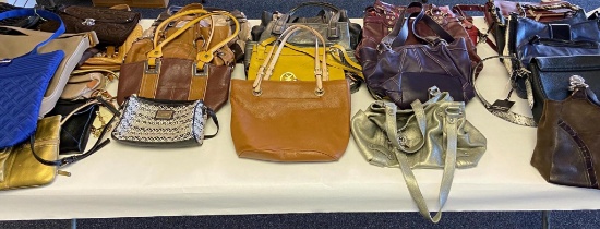 Assorted Vintage Purses featuring Tignanello, Michael Kors and More