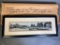 Rare Olentangy Amusement Park Columbus OH Tri-Fold Postcard Framed