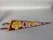Early Nice 1940 Columbus Zoo Pennant Bright Colors Tiger, Elephant