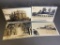 4 Ashtabula Ohio RPPCs Real Photo Postcards Freighter Ship, Cars, Ice Storm