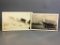 Early 1900s Car Racing Photo + Car RPPC Real Photo Postcard