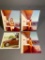 4 Vintage Color Snapshot Photos Nude Man on Beach Vacation