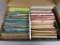 Large Box Full of Vintage Folding Postcards Travel