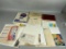 Group Lot Vintage Antique Ephemera Paper Advertising Booklets