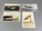 Group Lot Four Balloon/Dirigible/Zeppelin Real Photo Postcards RPPCs