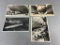 Group of 4 Balloon/Dirigible/Zeppelin RPPC Real Photo Postcards